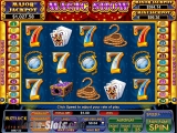 Magic Show Slot Game-5 reels, 25 lines,Magic Hat Feature, Magic Show Feature and random progressive jackpots