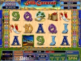 Silk Caravan Slot Game-5 reels, 50 lines, free games, progressive jackpots